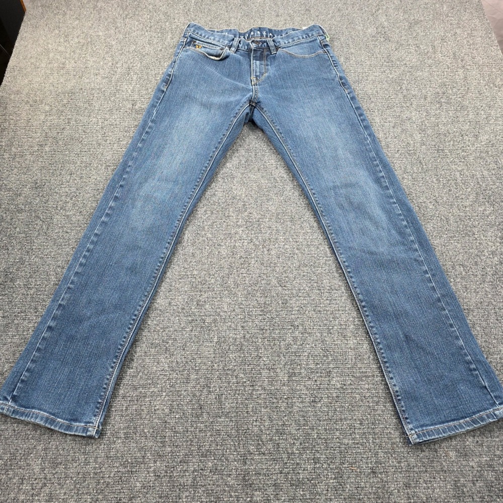 VISSLA Border Denim Jeans Men's Size 28 Blue Wash‎ Straight Leg Casual Pants